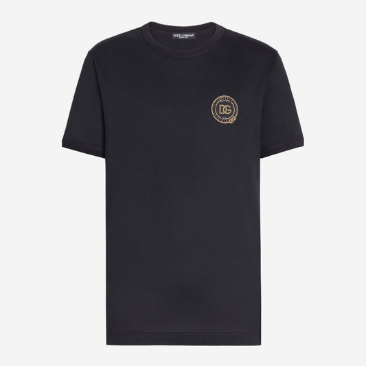 Dolce& Gabbana Patch Embroidered T-Shirt
