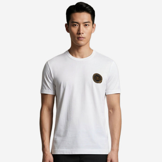 Dolce & Gabbana Patch Embroidered T-Shirt