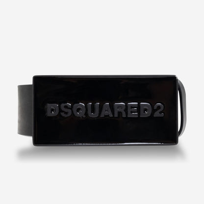 DSquared2 Logo Plaque Belt