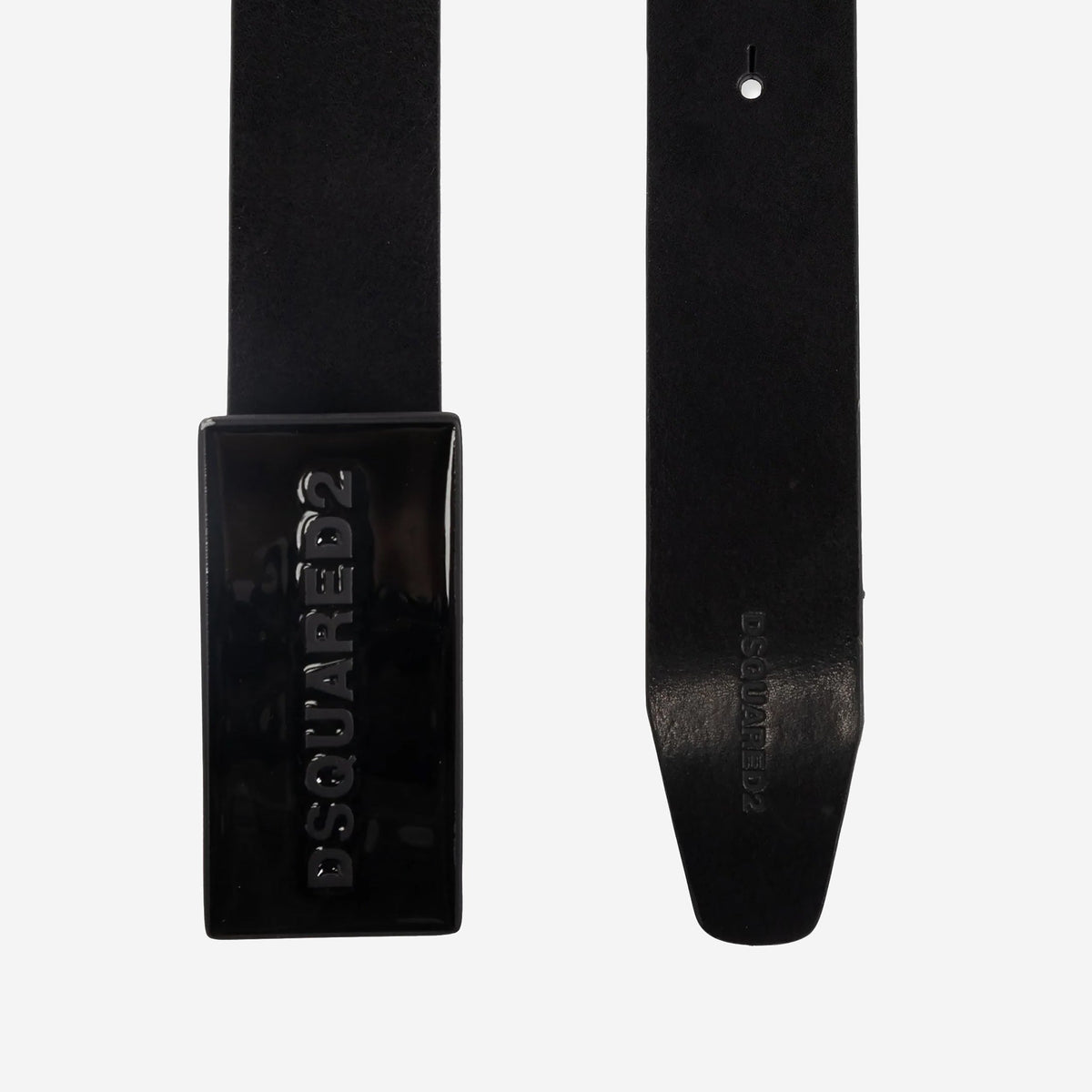 DSquared2 Logo Plaque Belt