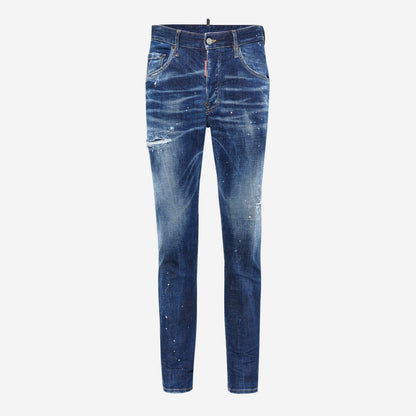 DSquared2 Dark Easy Wash Skater Jean