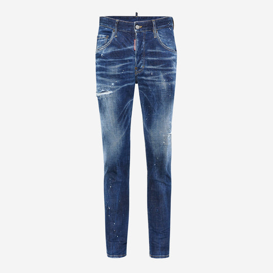 DSquared2 Dark Easy Wash Skater Jean