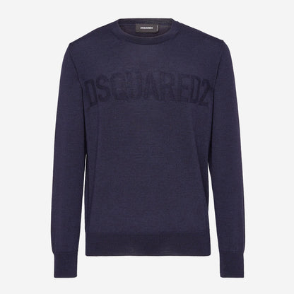 DSquared2 Crewneck Logo Knitwear