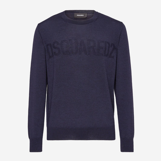 DSquared2 Crewneck Logo Knitwear