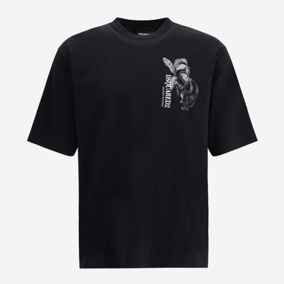 DSquared2 Monkey Business Loose Fit T-Shirt