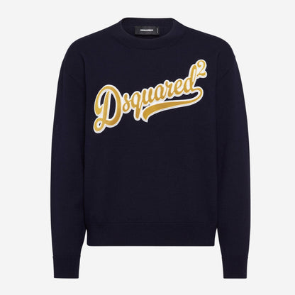 DSquared2 Patch Knit Sweater