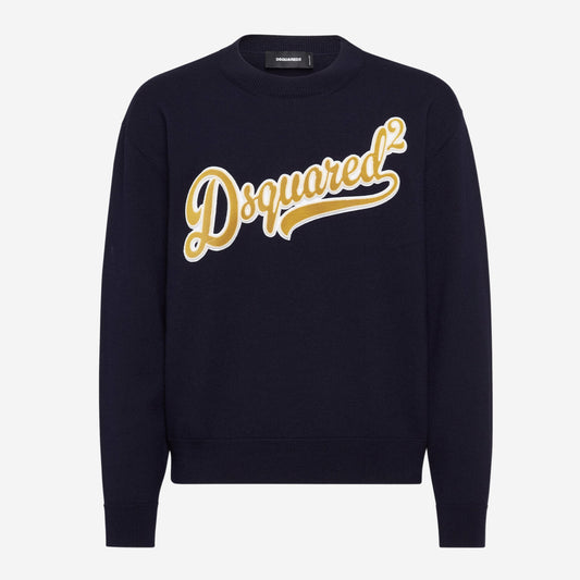 DSquared2 Patch Knit Sweater