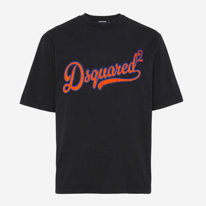 DSquared2 Loose Fit Sponge Patch T-Shirt