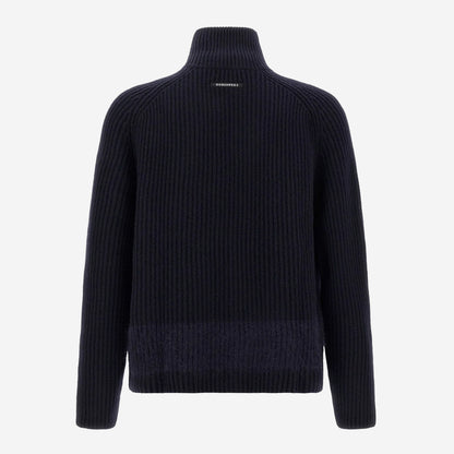 DSquared2 High Neck Zip Knitwear