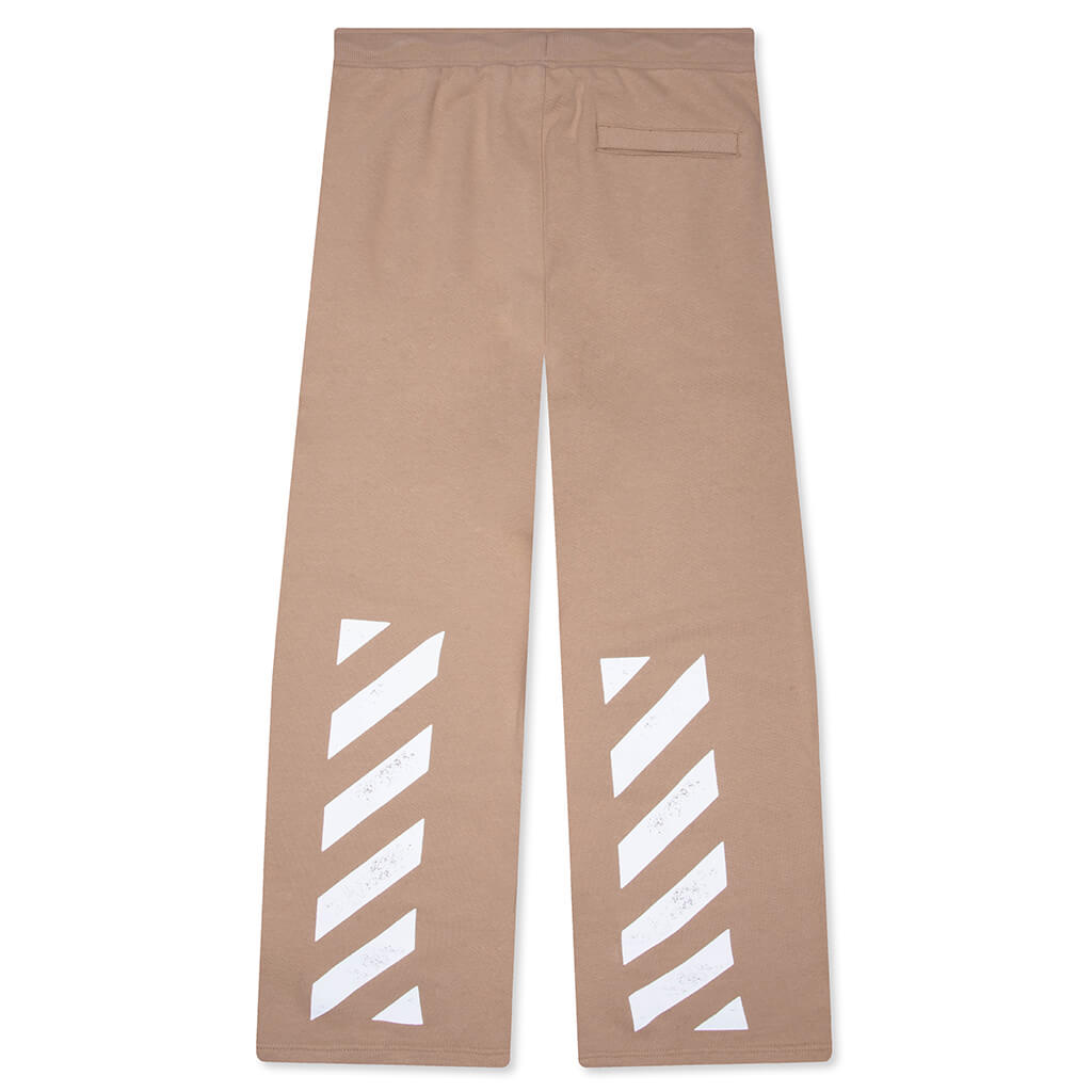 Core Diagonal Relaxed Sweatpants - Cornstalk