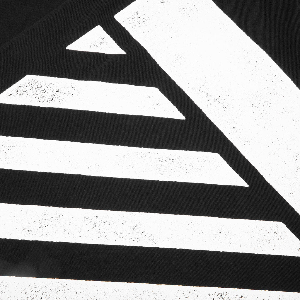 Core Diagonal S/S Tee - Black