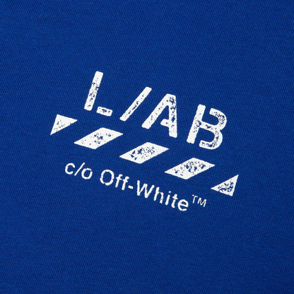 Core Diagonal S/S Tee - Cobalt Blue