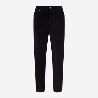 Dolce & Gabbana Cotton And Cashmere Regular Jean