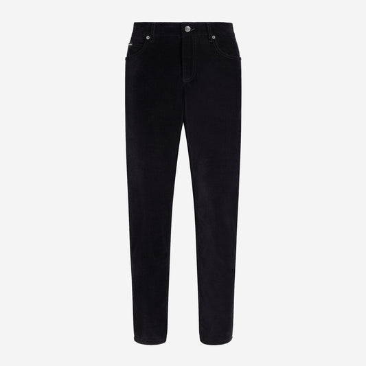 Dolce & Gabbana Cotton And Cashmere Regular Jean