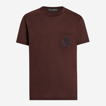 Dolce & Gabbana Heraldic Embroidery T-Shirt