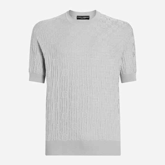 Dolce & Gabbana Silk Crewneck Knitwear