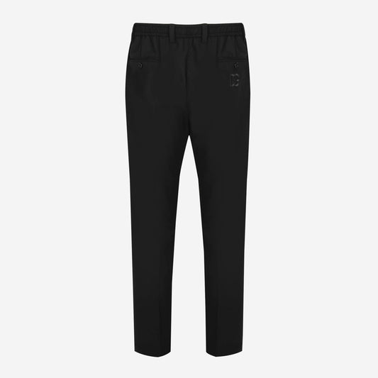 Dolce & Gabbana Embroidered DG Logo Trousers