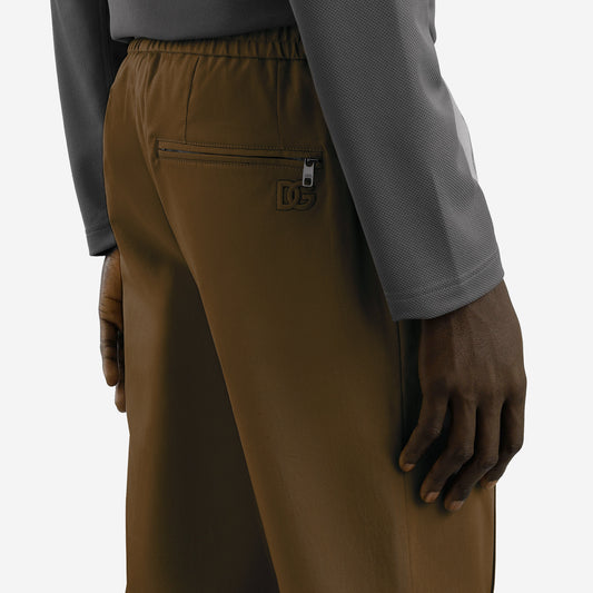 Dolce & Gabbana Cotton Gabardine Jogging Trousers