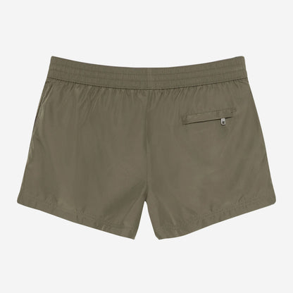 Dolce & Gabbana Branded Tag Short Swim Trunks
