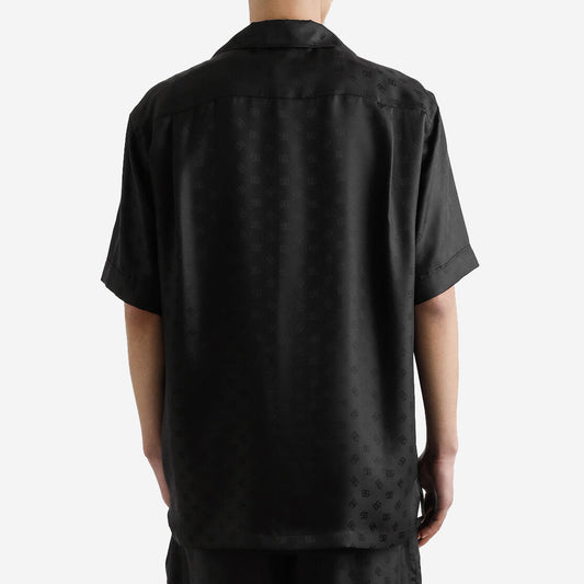 Dolce & Gabbana DG Logo Jacquard Hawaii Shirt