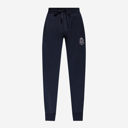 Dolce & Gabbana Heraldic Patch Jersey Track Pants
