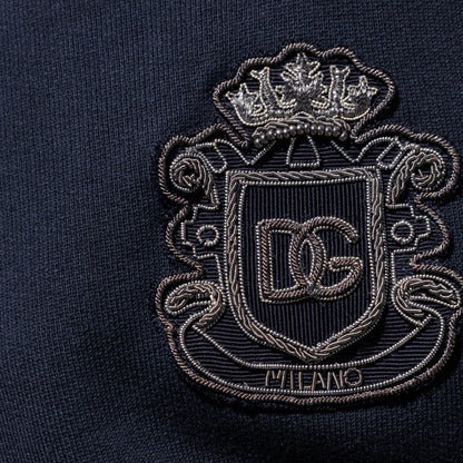 Dolce & Gabbana Heraldic Patch Jersey Track Pants