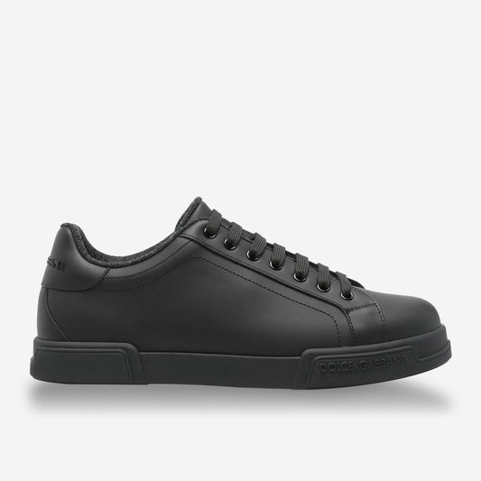 Dolce & Gabbana Portofino Fussbett Insole Calfskin Sneakers