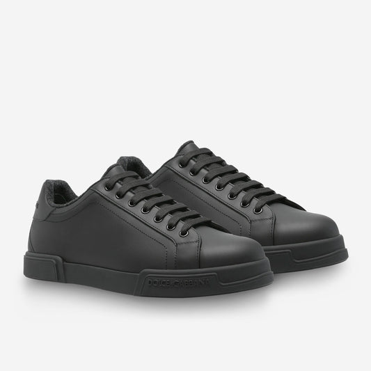 Dolce & Gabbana Portofino Fussbett Insole Calfskin Sneakers
