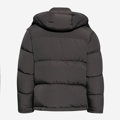 Dolce & Gabbana Hooded Plaque Puffa Jacket
