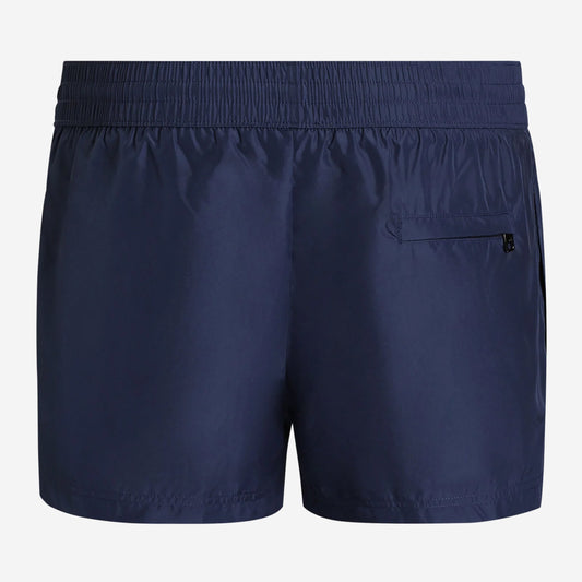 Dolce & Gabbana Branded Tag Short Swim Trunks