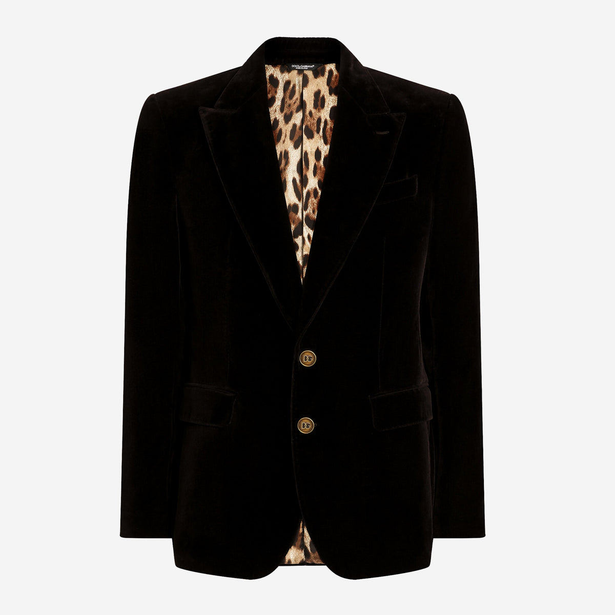 Dolce & Gabbana Single-Breasted Sicilia Light Cotton Jacket