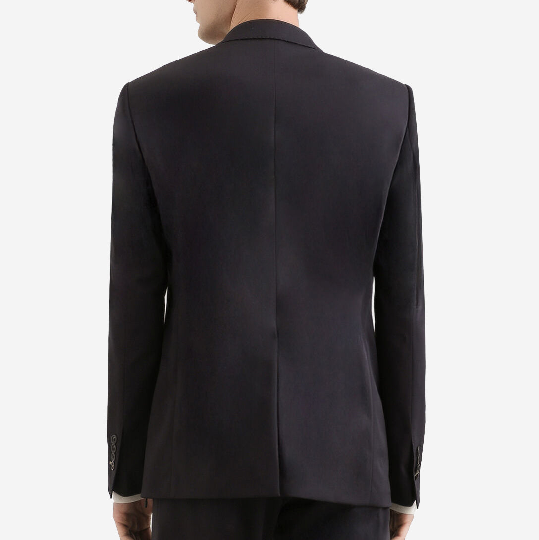 Dolce & Gabbana Single-Breasted Taormina Wool Canvas Jacket