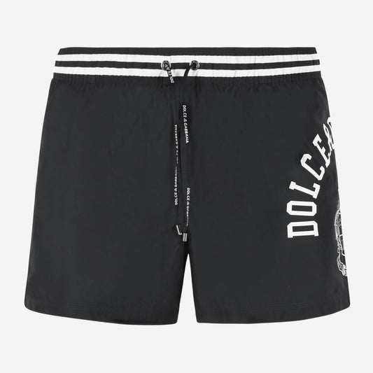 Dolce & Gabbana Logo & Band Swimshorts