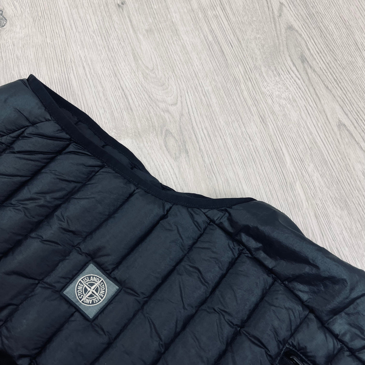 Stone Island Padded Gilet - Black Castmark