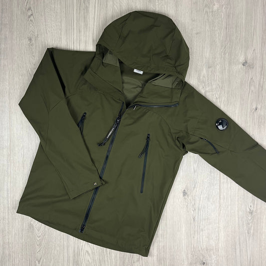 CP Company Pro-Tek Jacket - Ivy Green Castmark