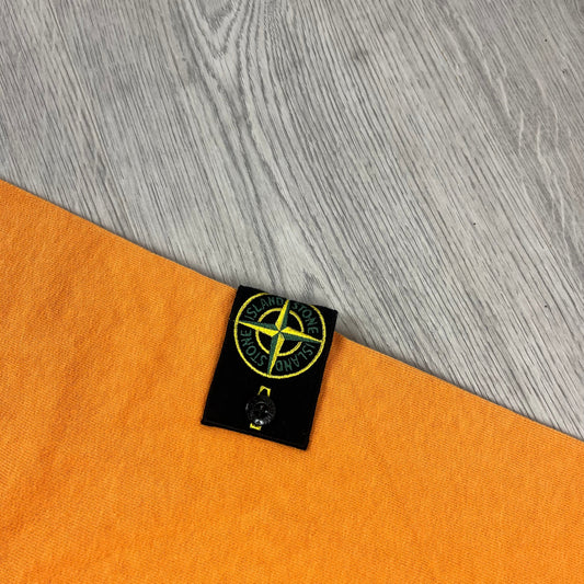 Stone Island Dyed Sweatshirt - Orange Castmark