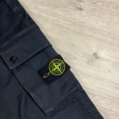 Stone Island Cargo Trousers - Navy Castmark
