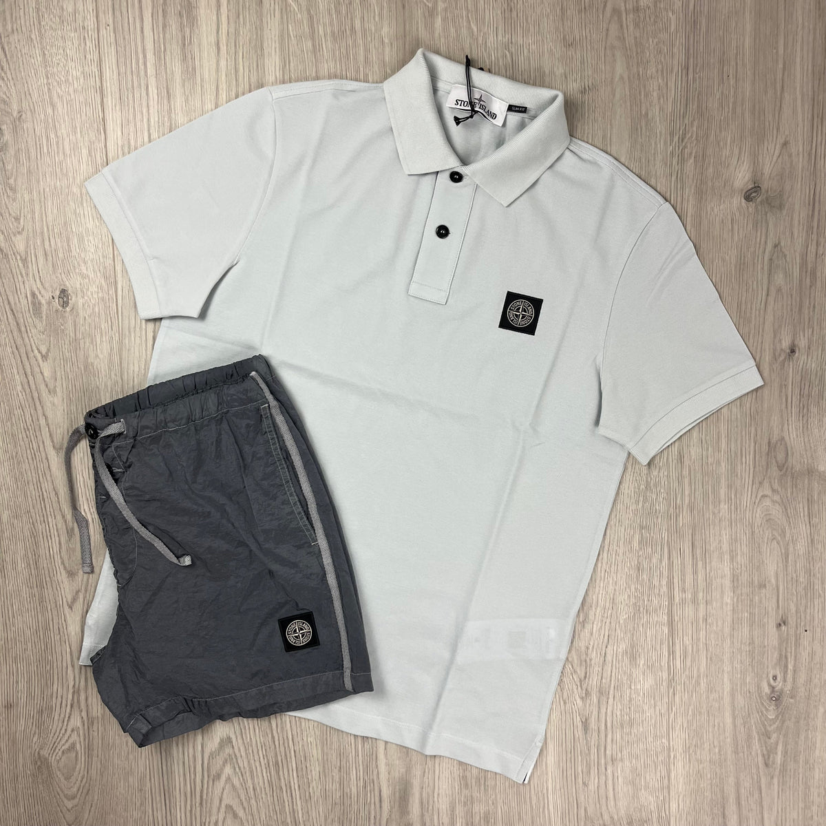 Stone Island Holiday Set - Sky Blue Castmark