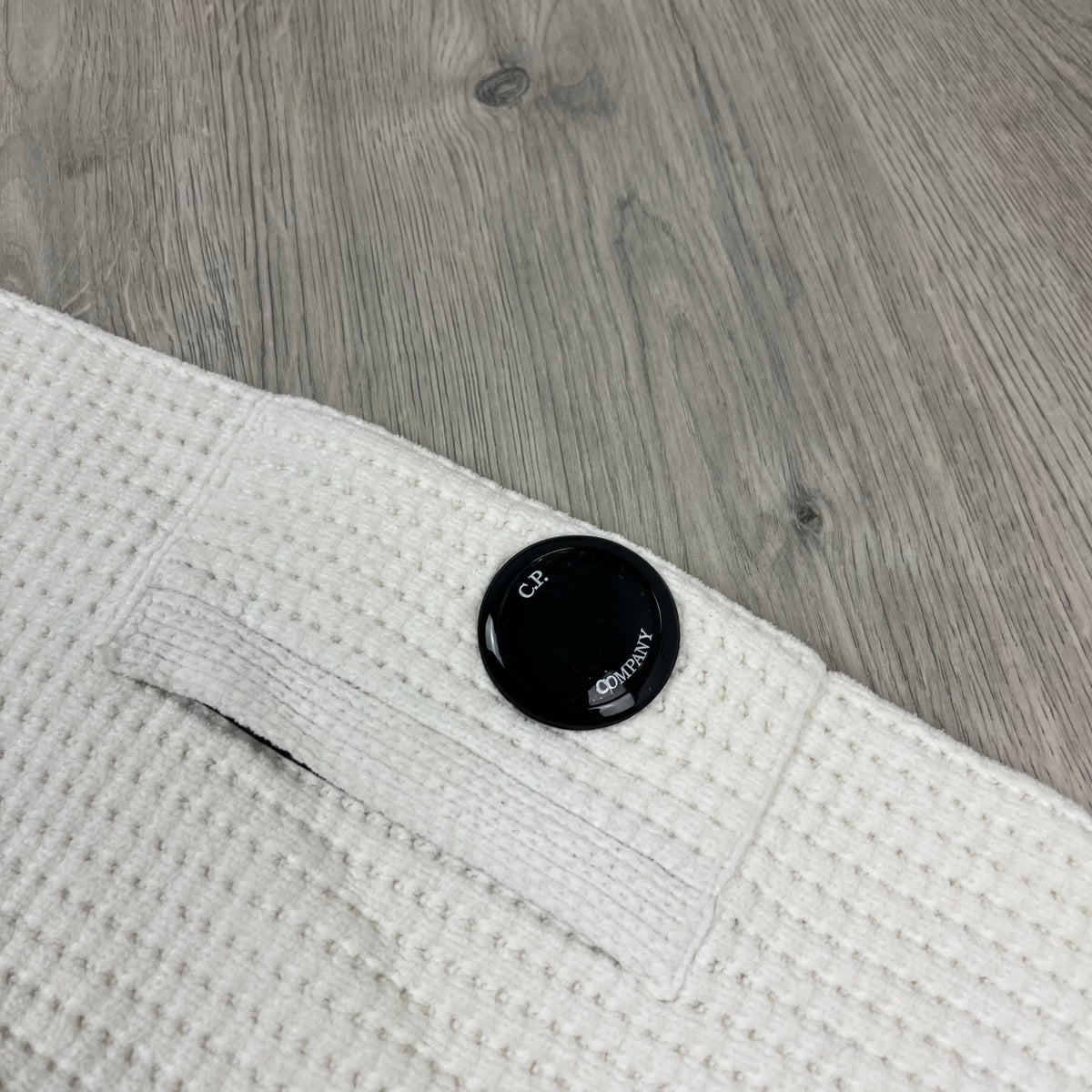 CP Company Chenille Sweatshirt - White Castmark