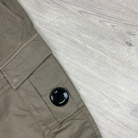 CP Company Cargo Trousers - Walnut Castmark