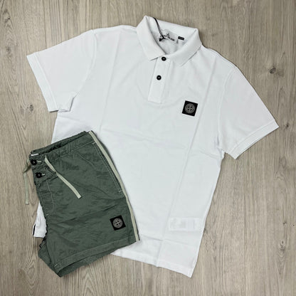 Stone Island Holiday Set - White/Sage Castmark