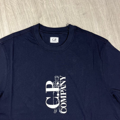 CP Company Sailor T-Shirt - Navy Castmark