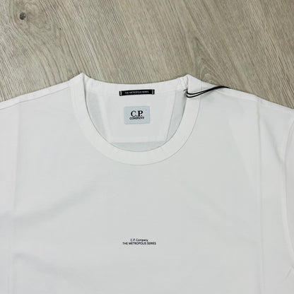CP Company Metropolis T-Shirt - White Castmark