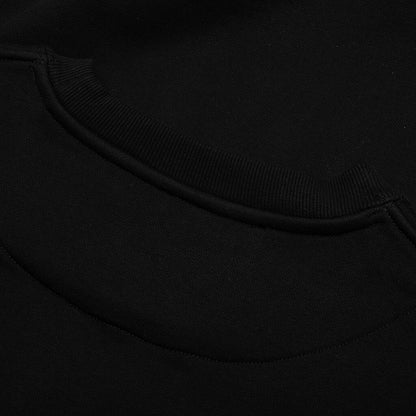 Academy Crewneck - Black/White