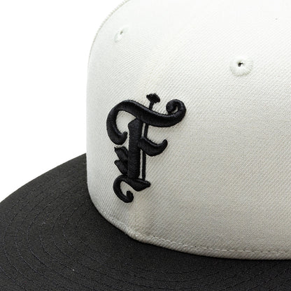 Feature x New Era OE Fitted Cap - Off-White/Black