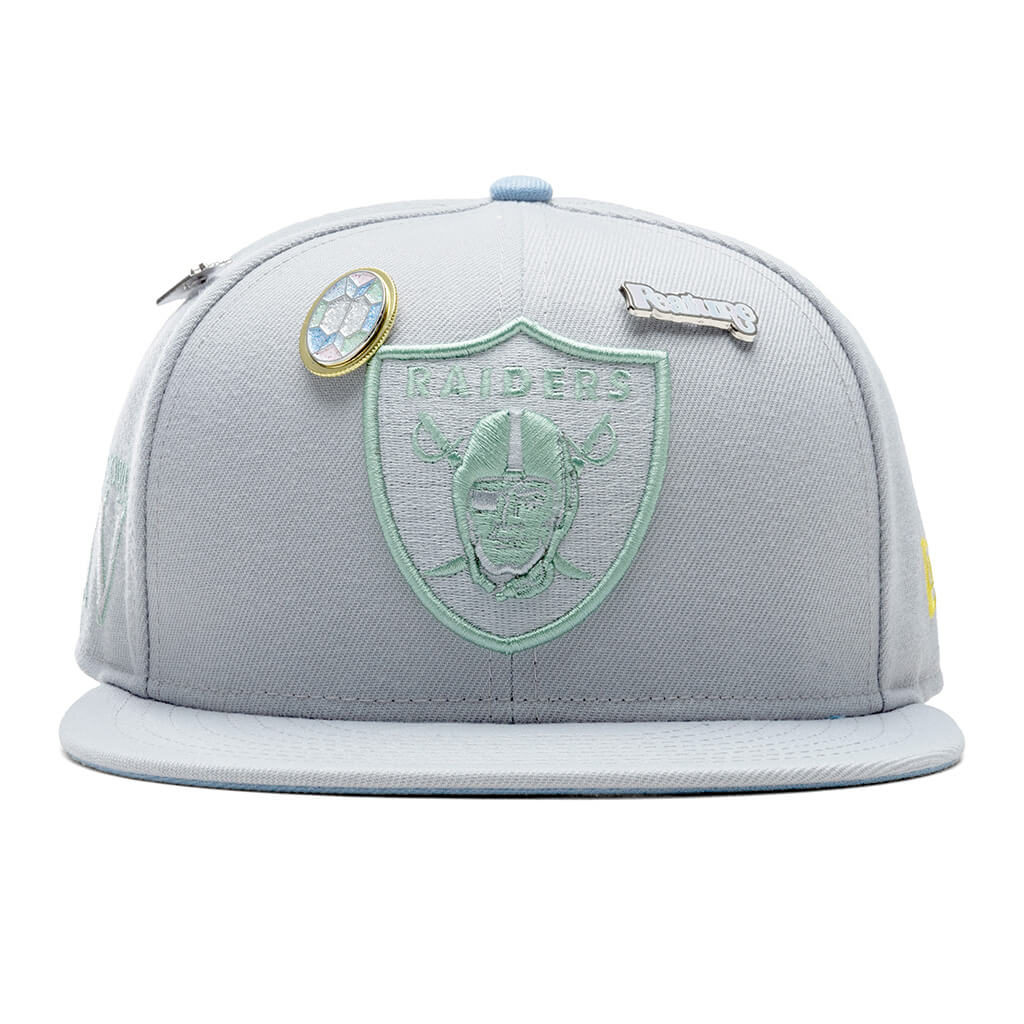 Feature x New Era 'Opal' 59FIFTY Fitted - Las Vegas Raiders