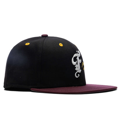 Feature x New Era AZ 5950 Fitted - Black/Maroon