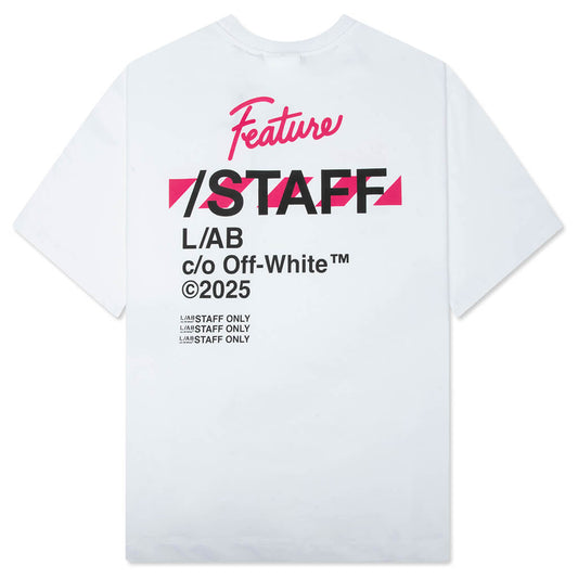 FEATURE x L/AB c/o Off-White™ Store Tee - White