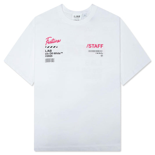 FEATURE x L/AB c/o Off-White™ Store Tee - White