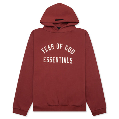 Fleece Hoodie - Crimson